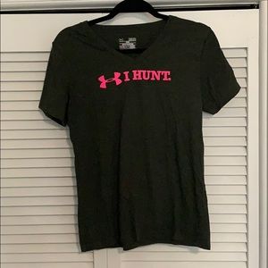 Olive green UA women's Medium t shirt